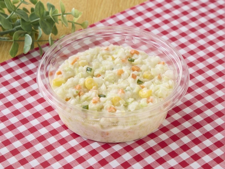 乳酸菌入りコールスローサラダ　増量　イメージ