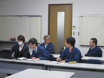 最優秀賞を受賞した船装改善チーム