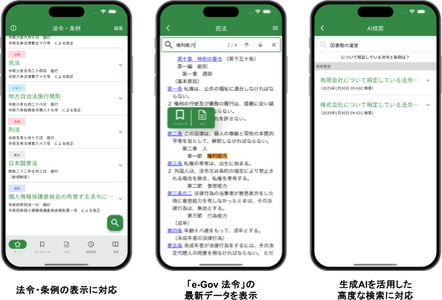 株式会社ぎょうせいのモバイルアプリ 『My六法』のシステム開発を受託　 - 生成AIを活用した法令・条例閲覧アプリを開発 -