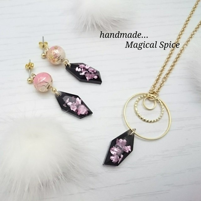 お客様が作ったアクセサリーセット