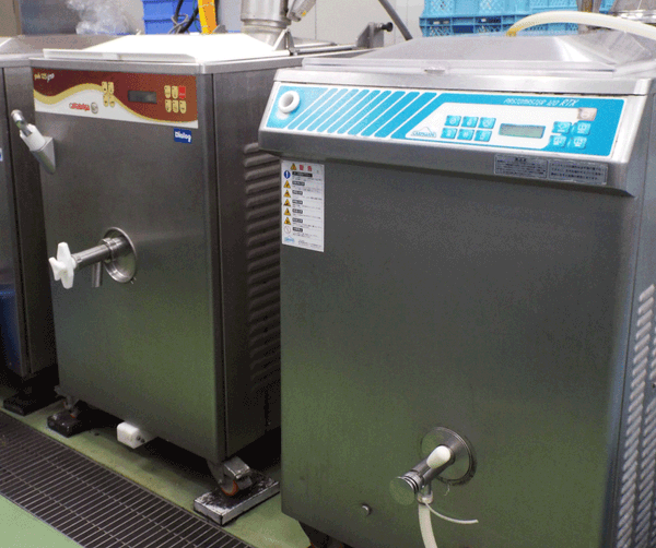 当時から変わらない製造機