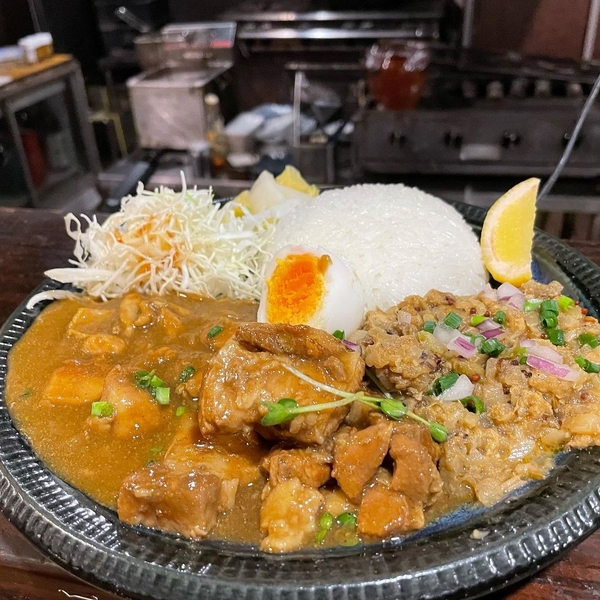 3種あいがけカレー　