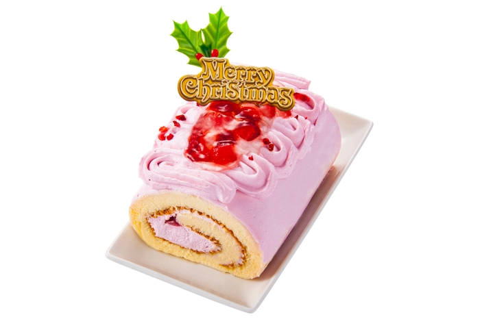 コミフ苺のXmasロールケーキ