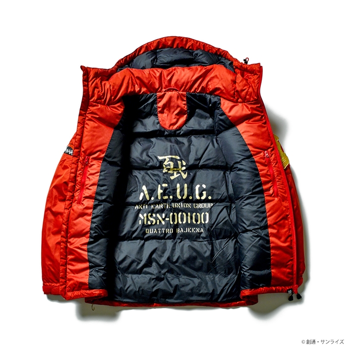 STRICT-G×NANGA ダウンジャケット 『機動戦士Zガンダム』ティターンズモデル(2)