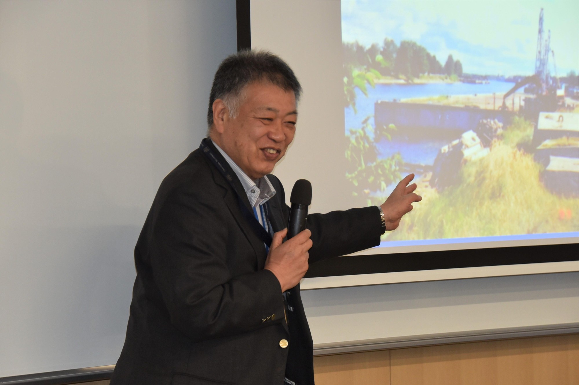 【名城大学】都市情報学部の稲葉千晴教授が最終講義