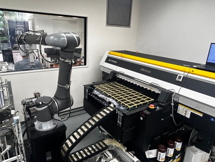 初号機として導入されたロボットアーム