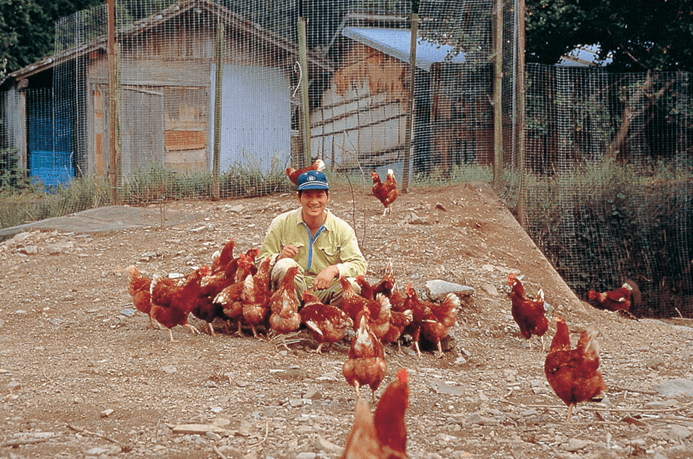 鶏本来の姿で育てたいという思いで、1994年に創業