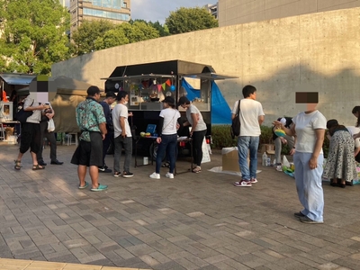 販売の様子