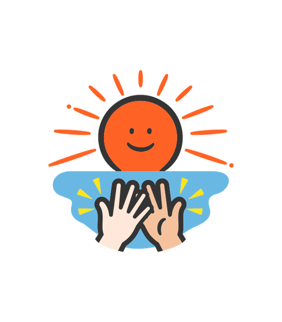 「タッチ」アイコン