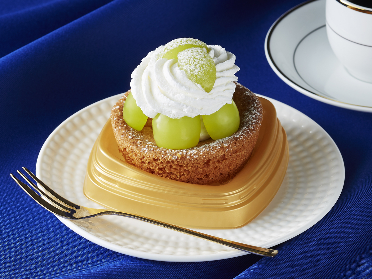 ~Patisserich~第4弾 シャインマスカットのみずみずしさと甘さ 「シャインマスカットのタルト」10/12(火)発売