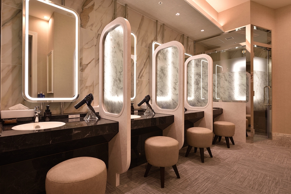 ReFaを備えたパウダールーム