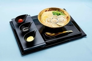 天下一品、新商品【はまぐりラーメン】店舗限定で発売　 令和を記念して作られた「金のどんぶり」で1日限定10食を提供