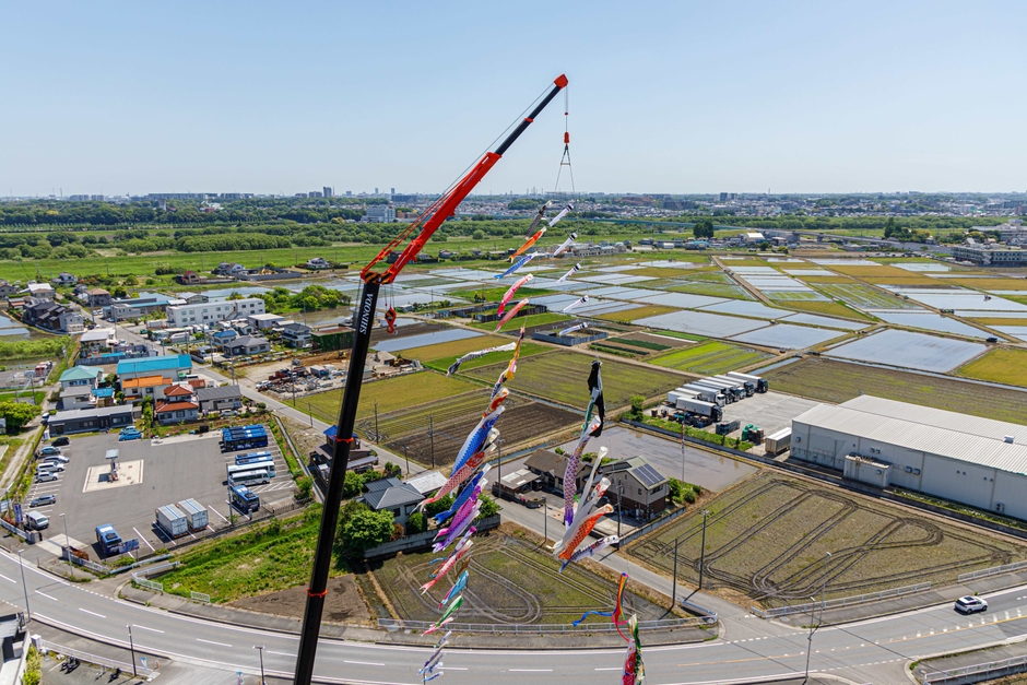 上空60mからの景色