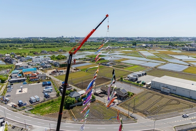 上空60mからの景色