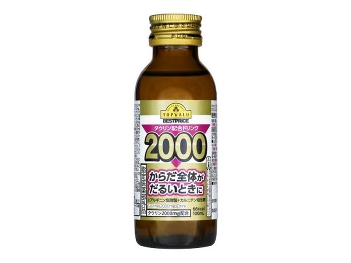 トップバリュベストプライスタウリン配合ドリンク２０００商品画像（画像はイメージです。）