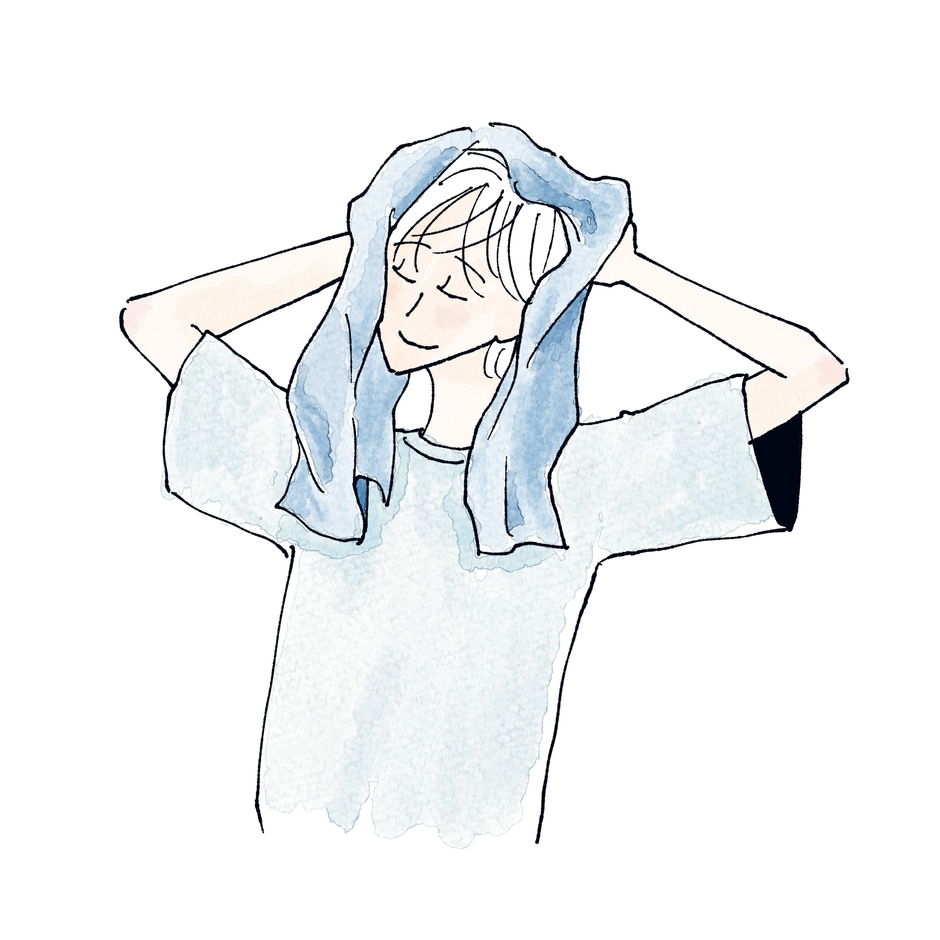 本来の吸水性を保つ