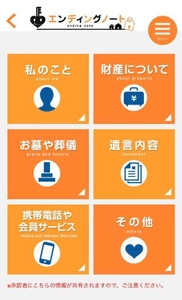 伝えたいことを伝えたい人だけに、確実に。 『生前整理アプリ』(R)を9月13日にローンチ！