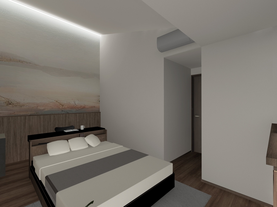 主寝室 イメージパース