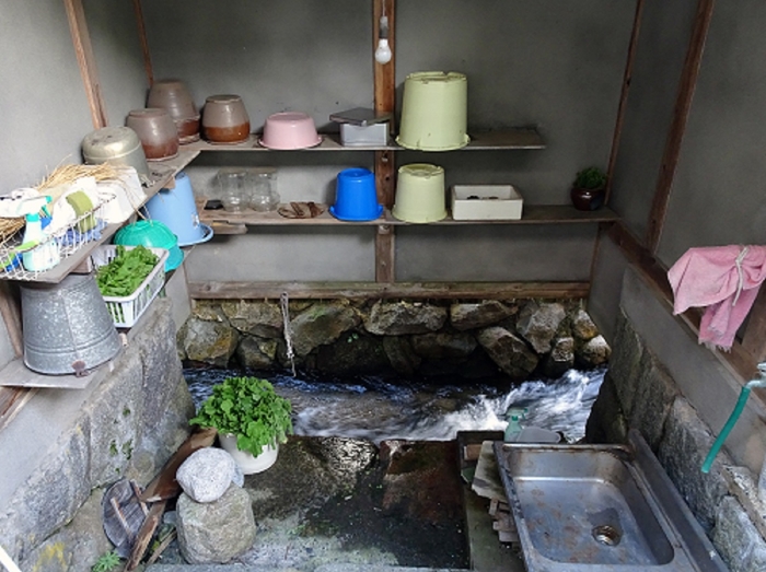 【写真１】鳥取県智頭町芦津のイトバ