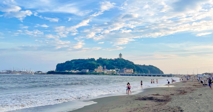 江ノ島の海、海岸のイメージ