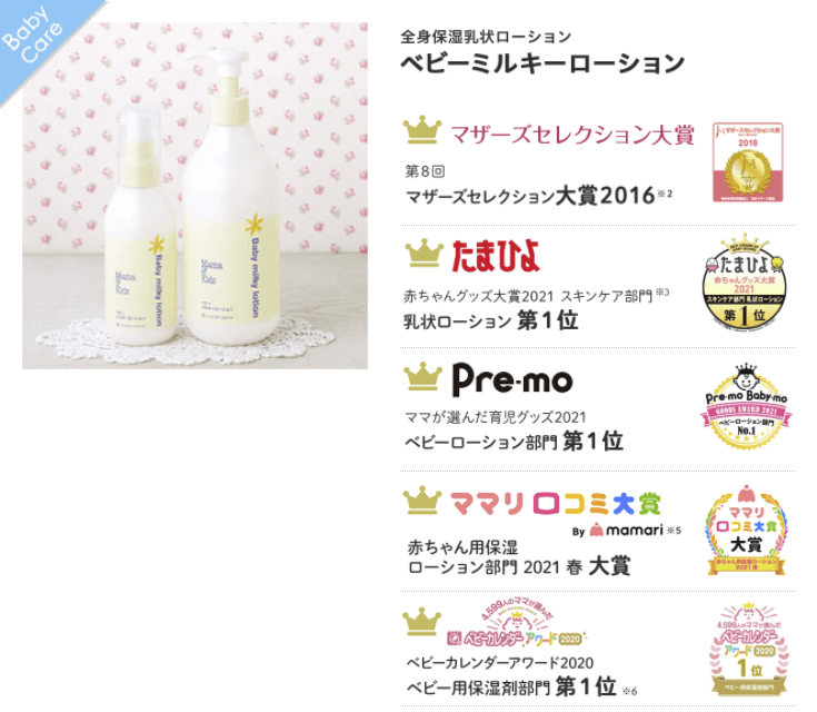 ベビーミルキーローション