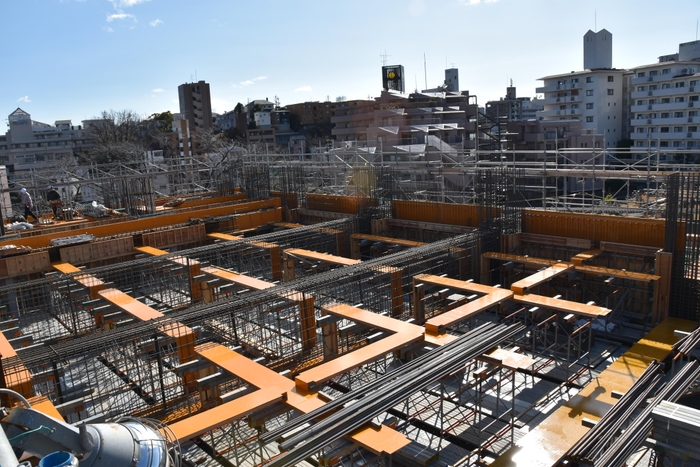 「LIONS ARENA 2026」の西側。柔道場と剣道場の予定エリア