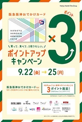 いつもより3倍おトク！エビスタ西宮 「阪急阪神おでかけカード3倍ポイントキャンペーン」を実施！