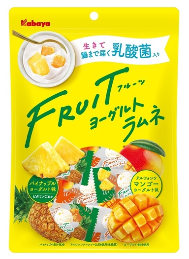 FRUITヨーグルトラムネ パイン&マンゴー