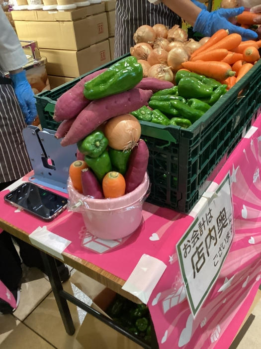 季節のお野菜バケツ盛り放題