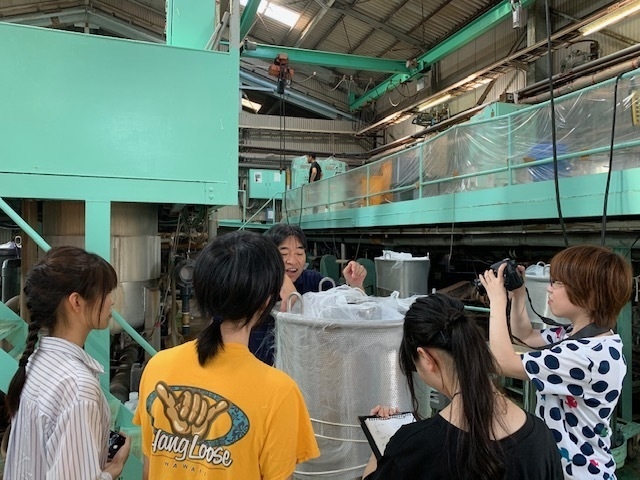 泉州タオル製造工程見学12