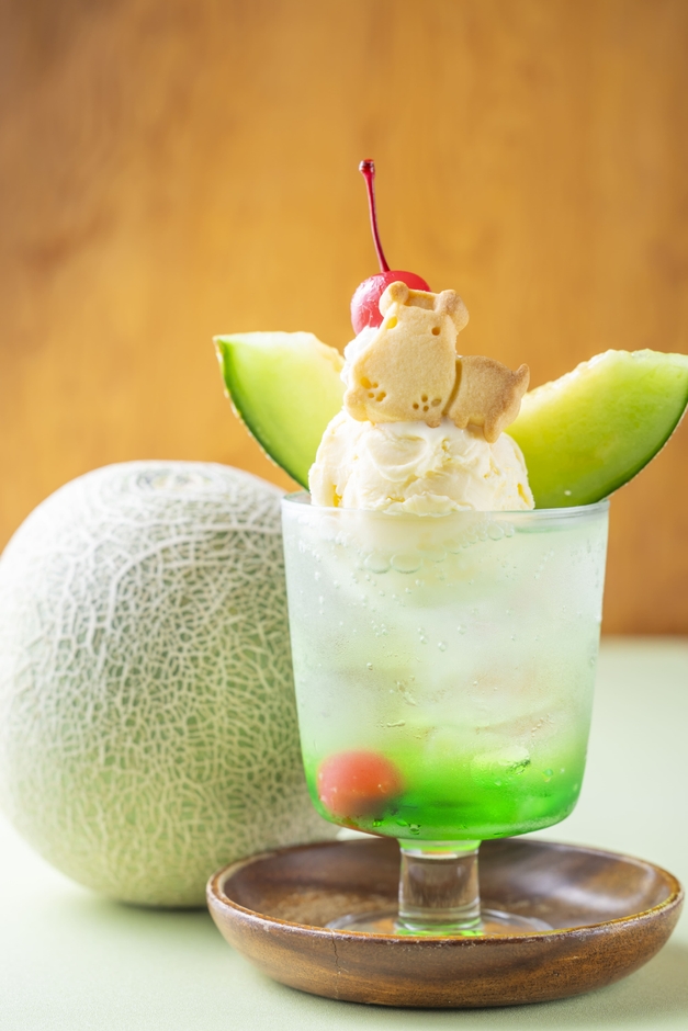 贅沢メロンクリームソーダ