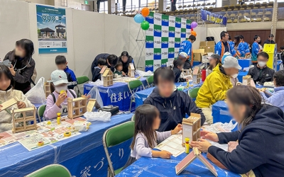 木育ワークショップのようす