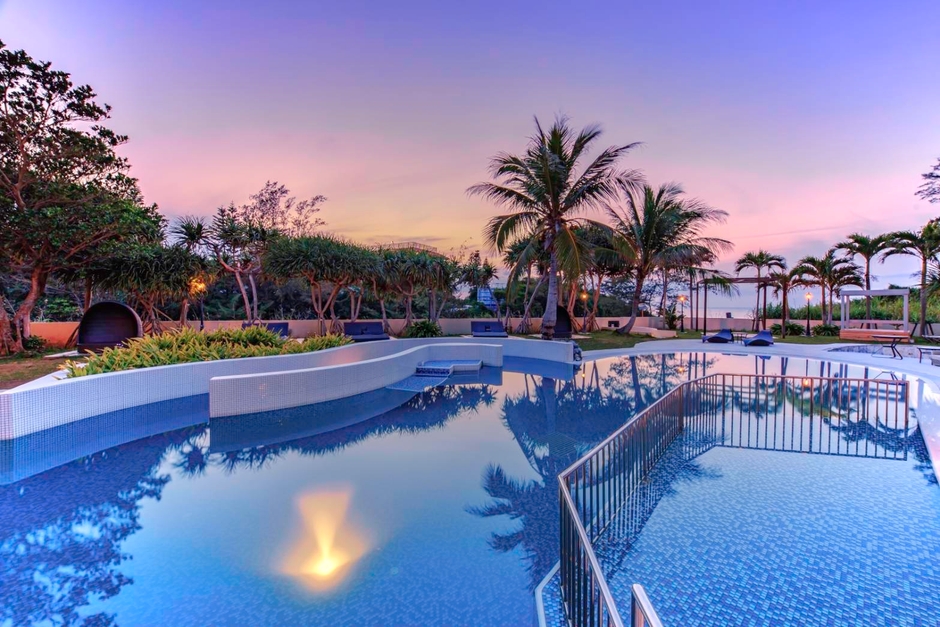 徒歩1分でプライベートビーチへ