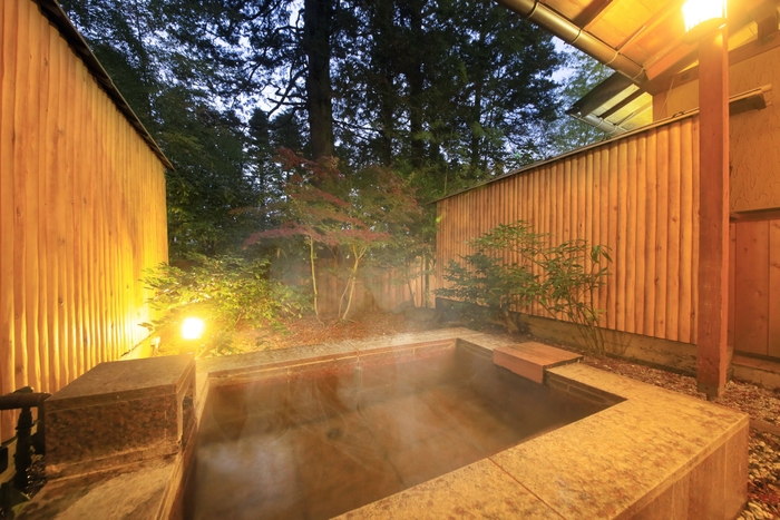 貸切露天でのんびり