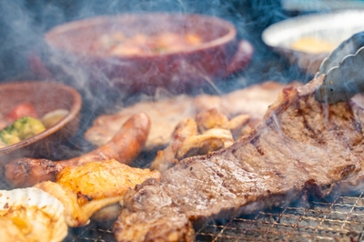 グランピングリゾート Awajiの食材オプション「淡路島の美味を楽しむ絶品ご当地BBQ」
