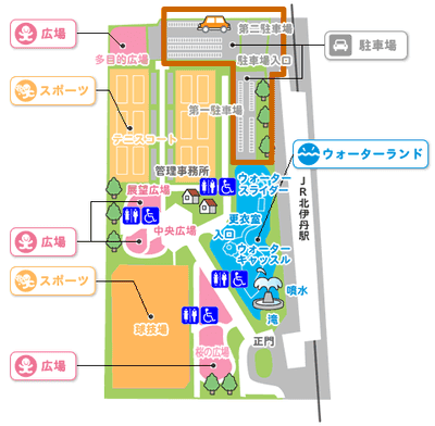 園内マップ