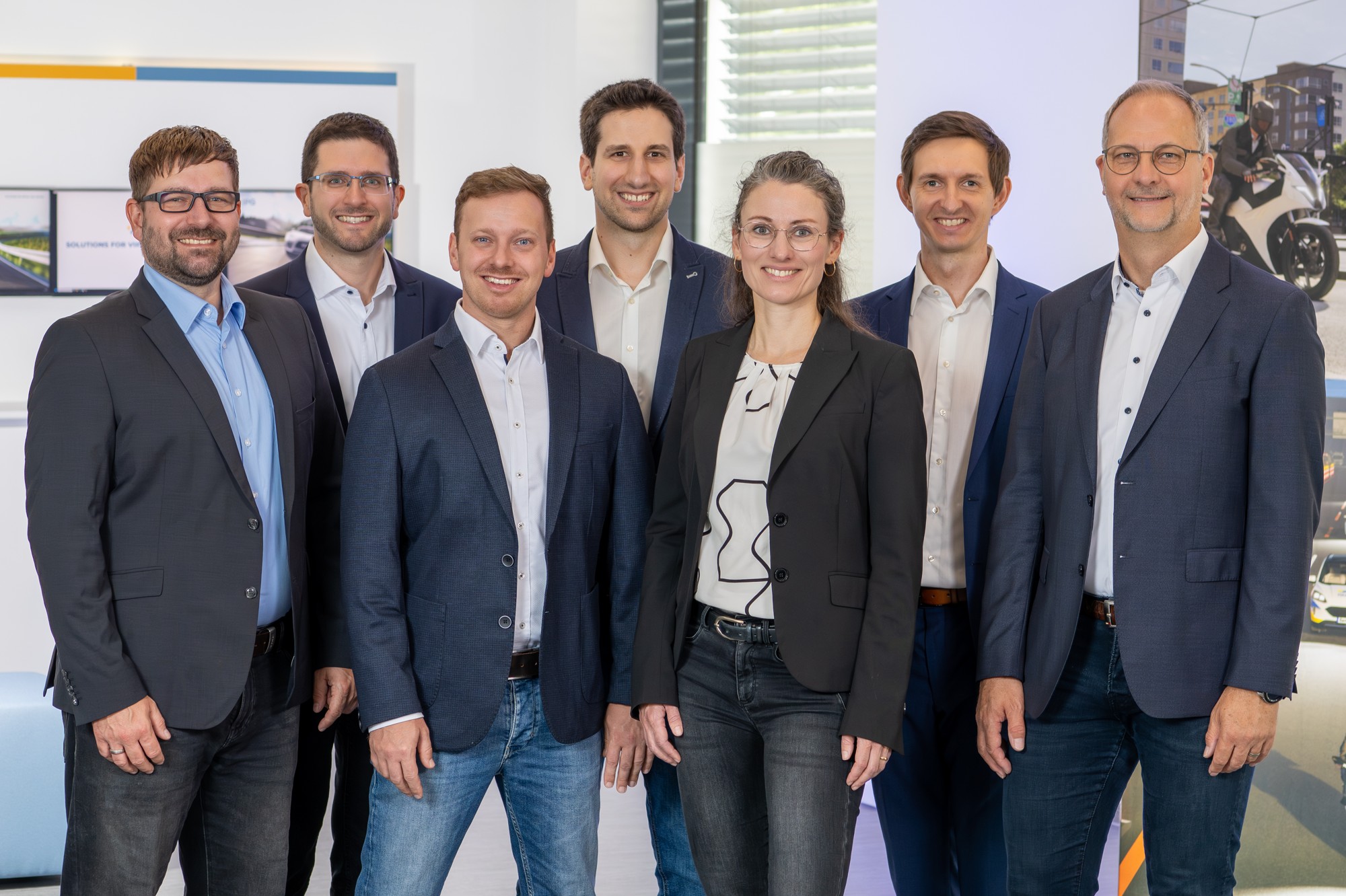 IPG Automotiveのコンサルタントチーム。初期分析や戦略立案から量産化、その後の工程まで、開発プロセス全体を通じてお客様をサポート