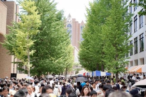 今年7月のオープンキャンパスの様子