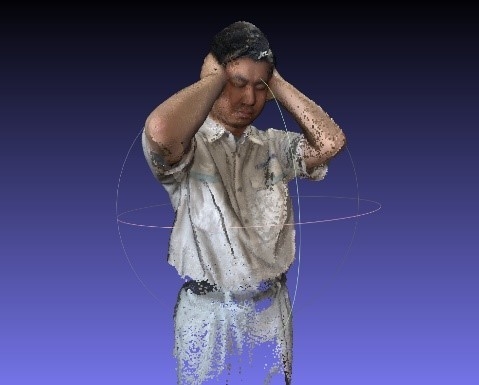 iPhoneアプリによる点群データの撮影