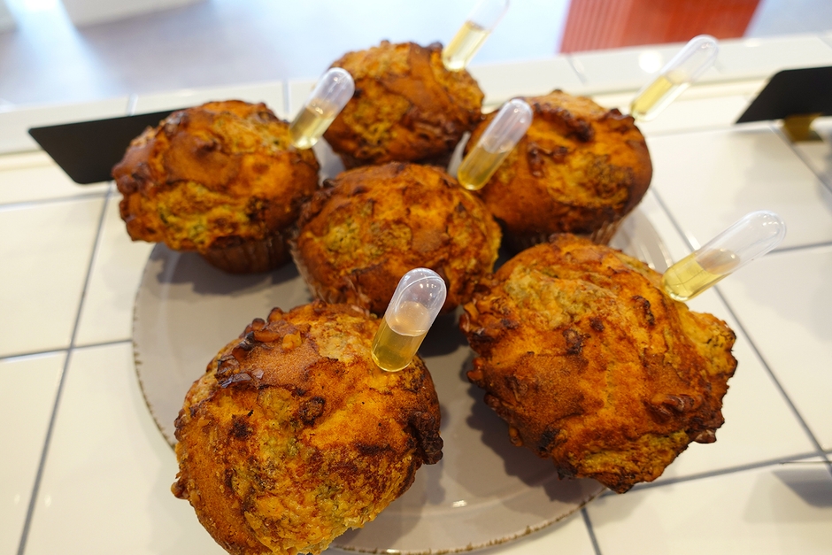 くるみとブルーチーズのマフィン