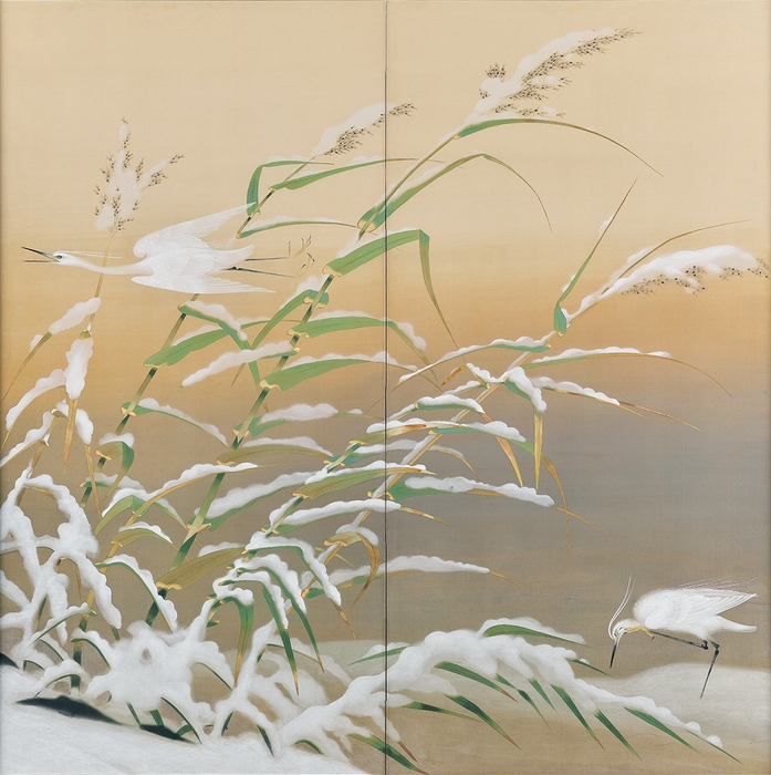 堂本印象 雪 1930年