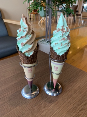 ミントソフト＆カフェミントソフト