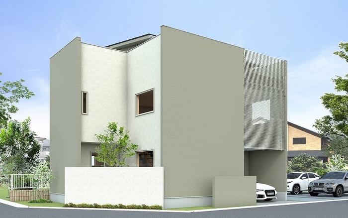 モデルハウス完成予想