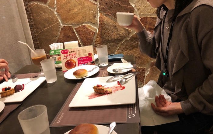 飲食店での使用例