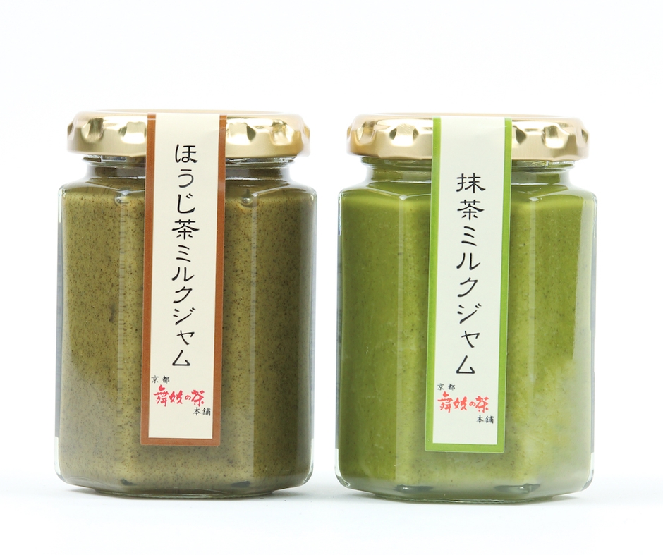 【京都府「京都舞妓の茶本舗 抹茶・ほうじ茶ミルクジャム」】
