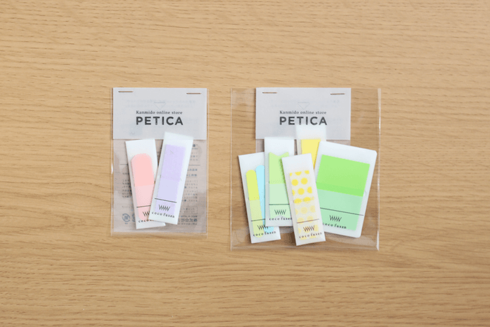 「ひとつぶココフセン」限定のパッケージ