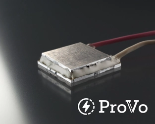 熱を電気に変える環境にやさしい熱電モジュール 「ProVo」の販売を開始