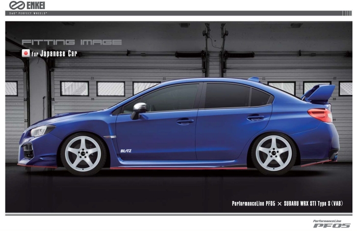 SUBARU WRX STI (VAB)装着画像