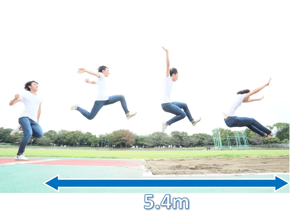 幅跳び　EZYジーンズ