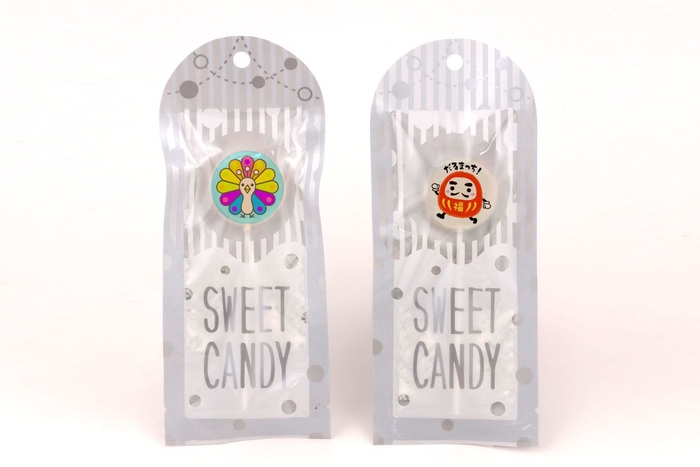 自分のイラストがキャンディに!